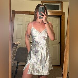 gorgeous vintage mini slip dress